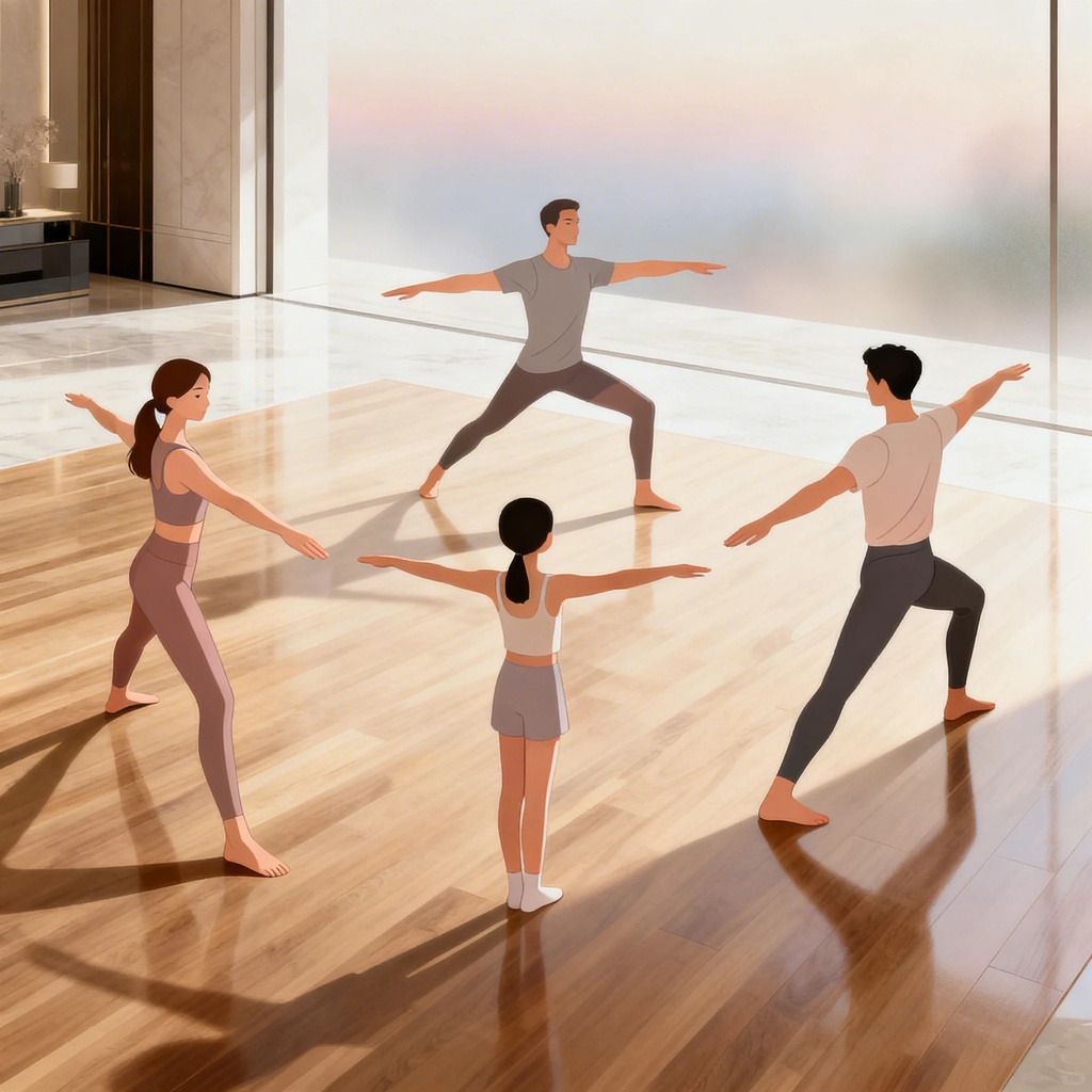 Wspólne ćwiczenia dla rodziny